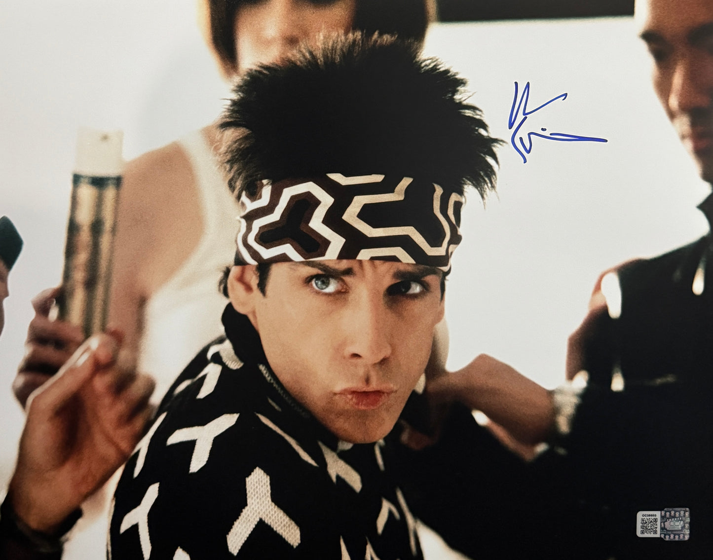 Ben Stiller signed 11x14 Zoolander photo