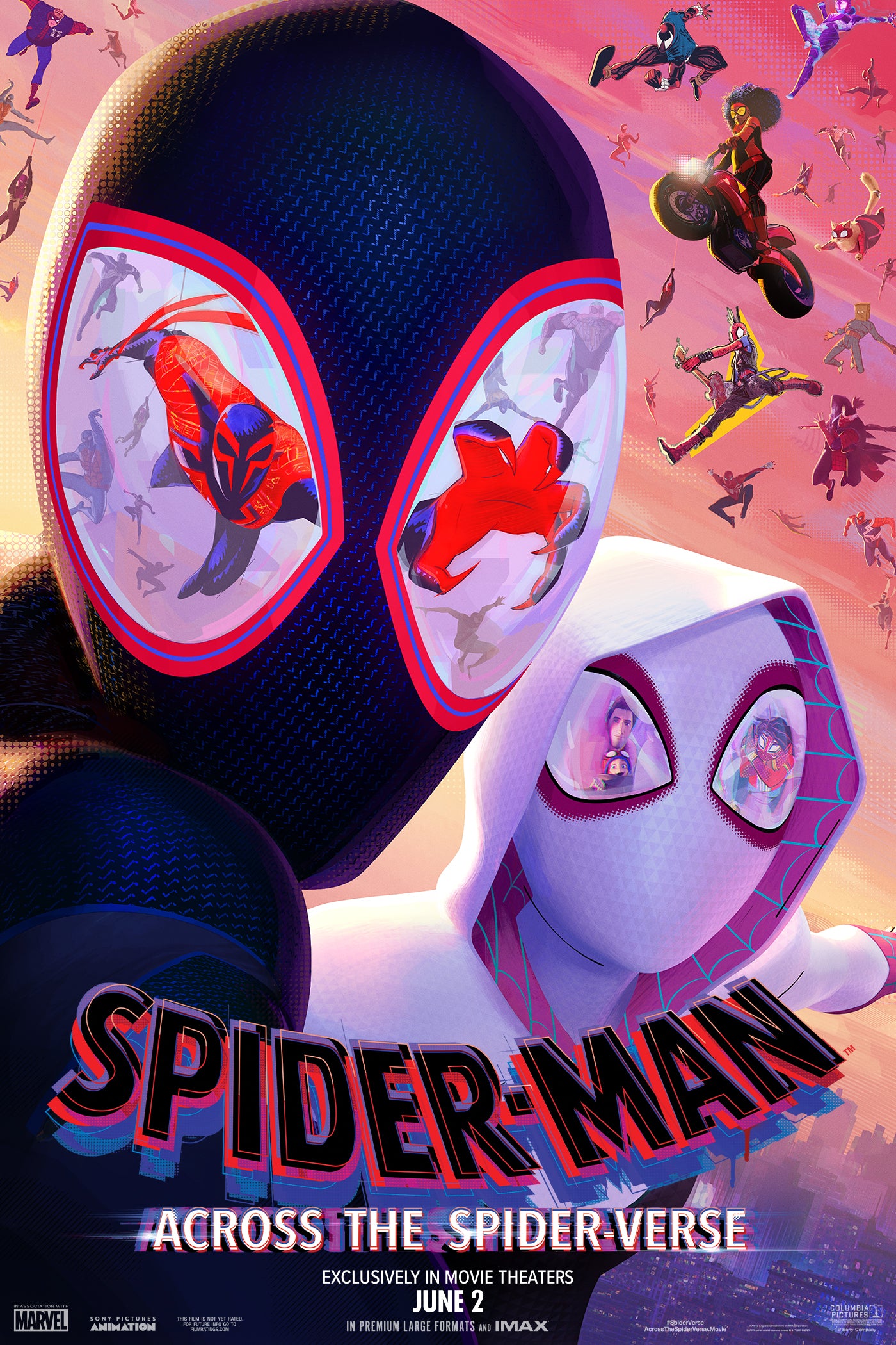Shameik Moore signed Spider-Man Across The Spider-Verse Poster Image #3 (8x10, 11x17)