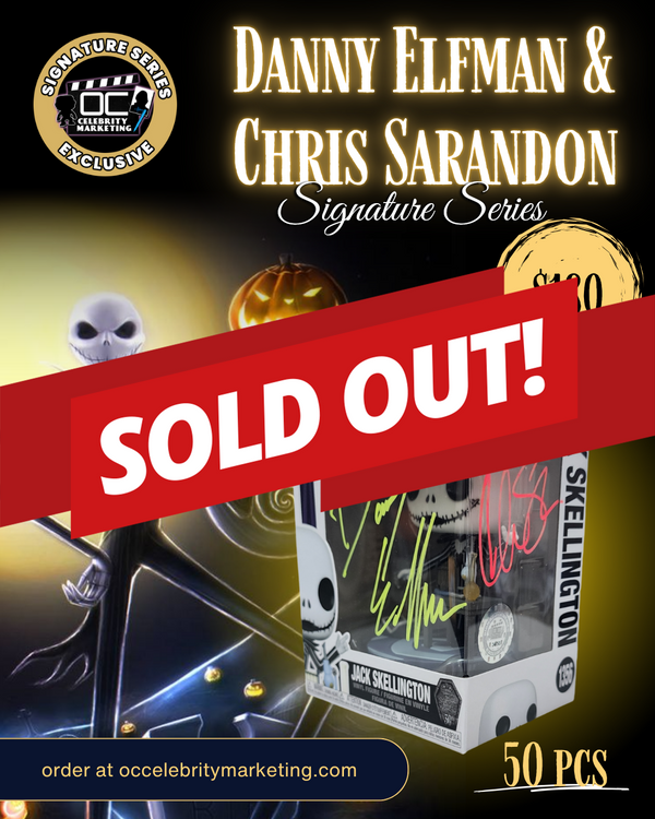 Danny Elfman & Chris Sarandon Signature Series: Disney NBC Jack Skellington Funko #1356 (#/50)
