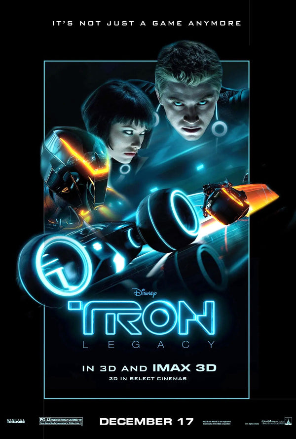 Bruce Boxlietner signed Tron Legacy Poster Image (8x10, 11x17) Pre-Order