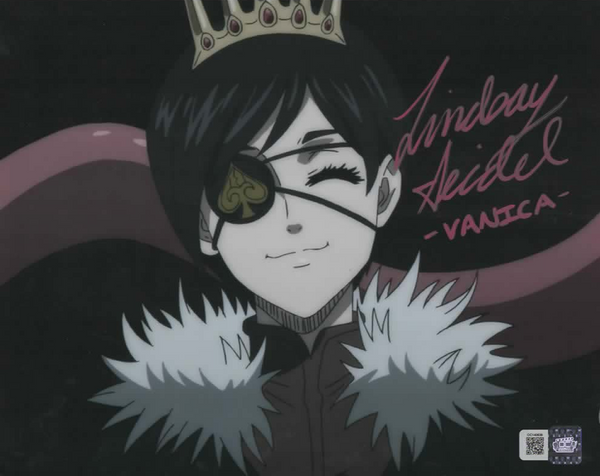 Lindsay Seidel signed 8x10 Black Clover Vanica Photo B