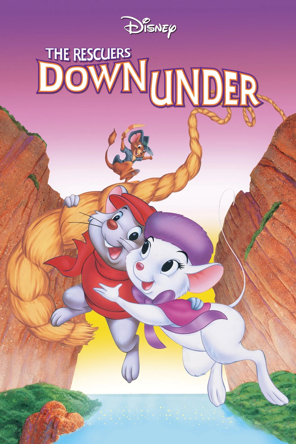 Nik Ranieri signed Disney's The Rescuers Down Under movie poster Image #2 (8x10) Pre-Order