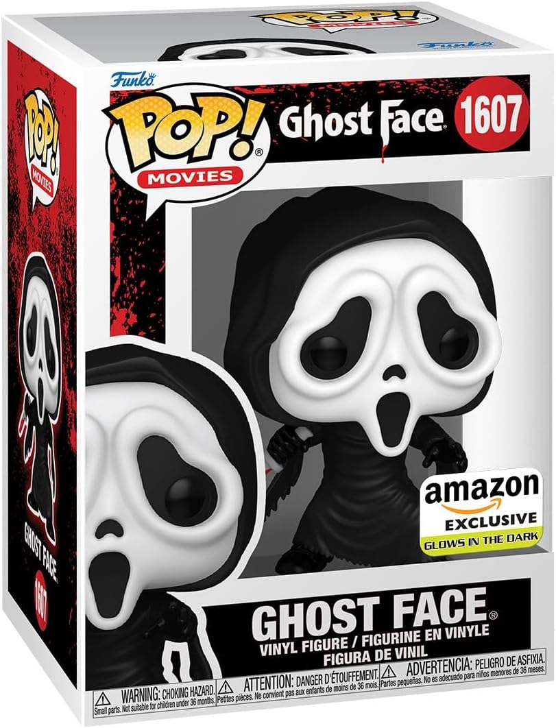Matthew Lillard signed Amazon Exclusive Glow Ghost Face Funko Pop! #1607 (Pre-Order)