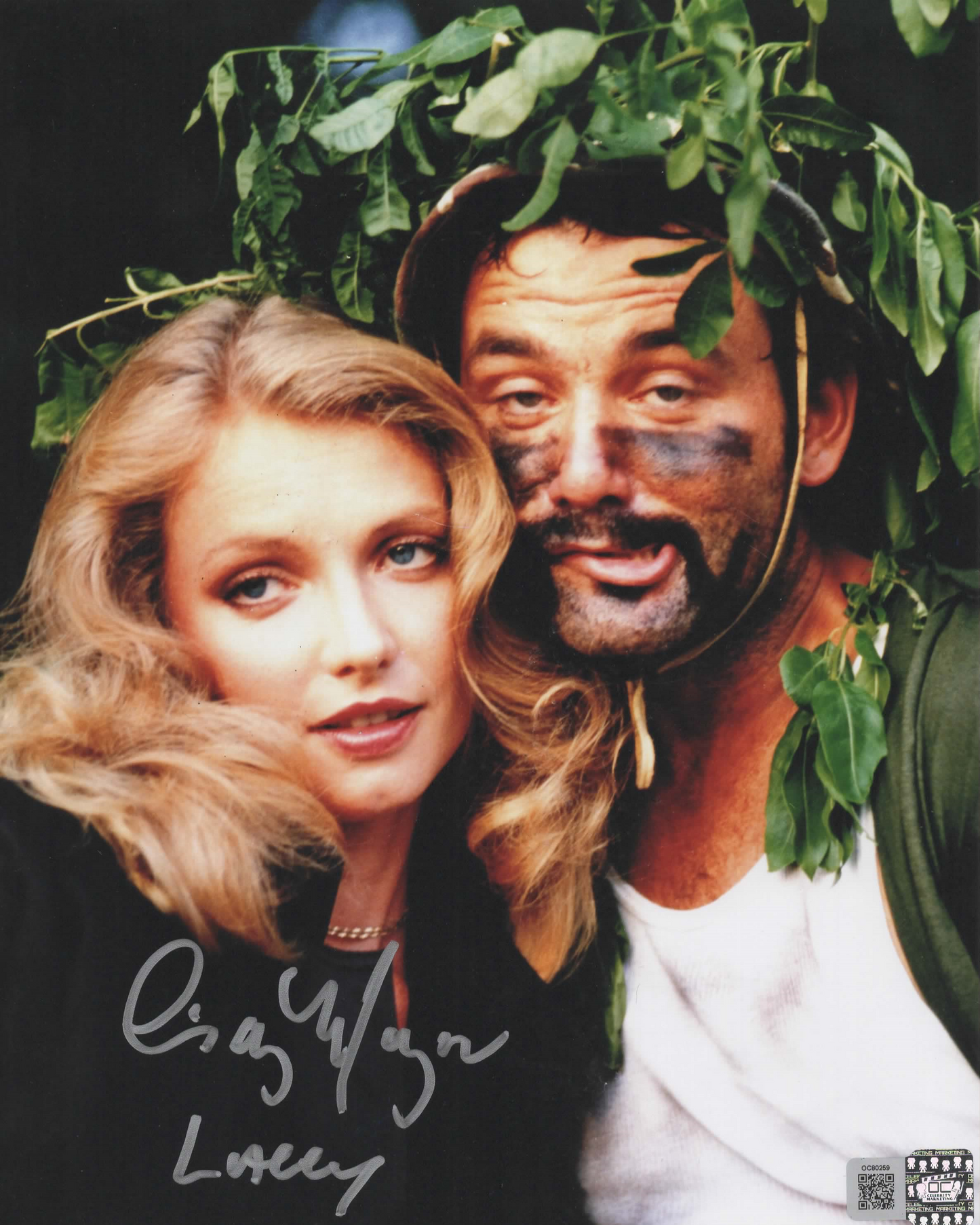 Cindy Morgan signed 8x10 Cadyshack photo 1C