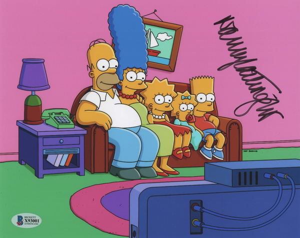 Nancy Cartwright signed 8x10 The Simpsons photo