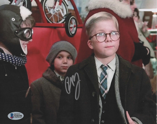 Peter Billingsley signed 8x10 A Christmas Story Ralphie photo 1E Beckett authenticated autograph