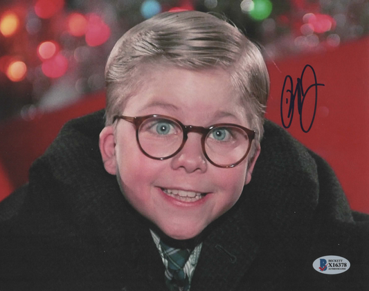 Peter Billingsley signed 8x10 A Christmas Story Ralphie photo 1C Beckett authenticated autograph