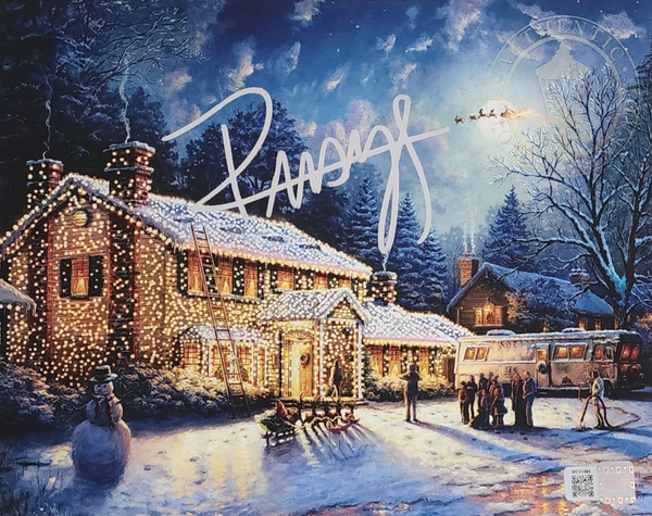 Randy Quaid signed 8x10 Christmas Vacation Photo OCCM QR Auto-S