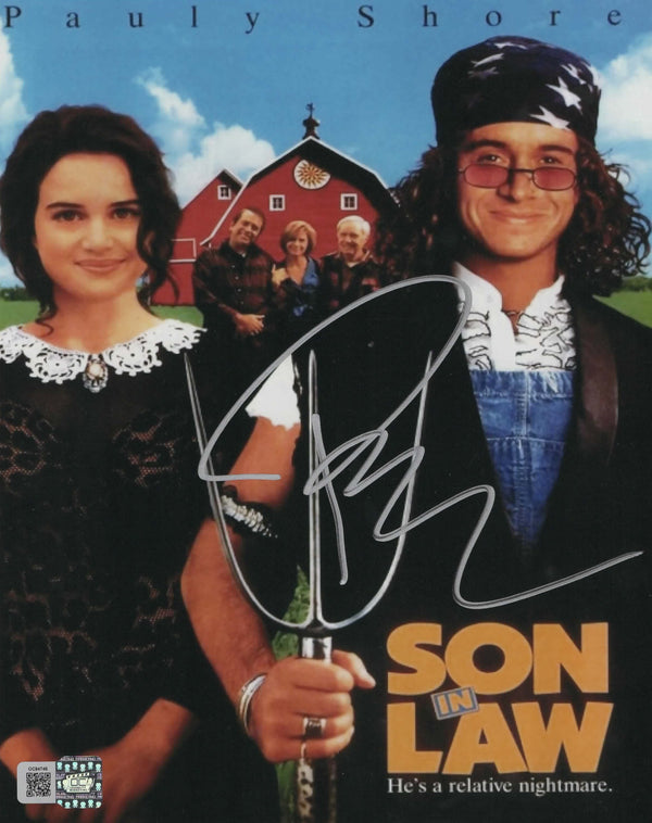 Pauly Shore signed 8x10 Son in Law movie poster photo