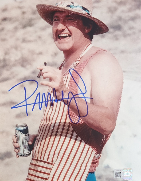 Randy Quaid signed 8x10 Vegas Vacation Eddie photo OCCM QR code Autographed