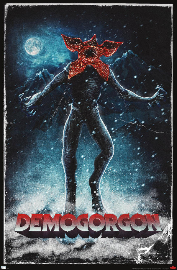 Mark Steger signed Stranger Things Demogorgon Poster #1 (8x10, 11x17) Pre-Order
