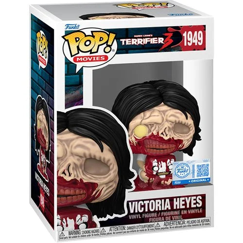 Jon Abrahams signed Terrifier 3 Victoria Heyes Special Edition Funko Pop! #1949 (Pre-Order)
