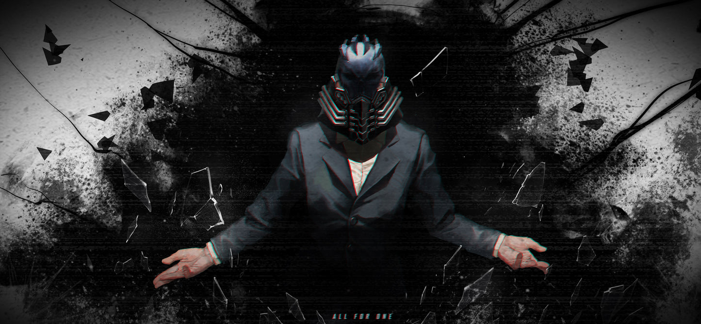 John Swasey signed All For One Image #2 (8x10, 11x17) Pre-Order