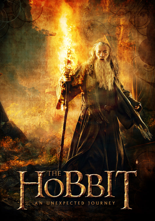 Ian McKellen signed The Hobbit Poster Image #1 (8x10, 11x14) Pre-Order