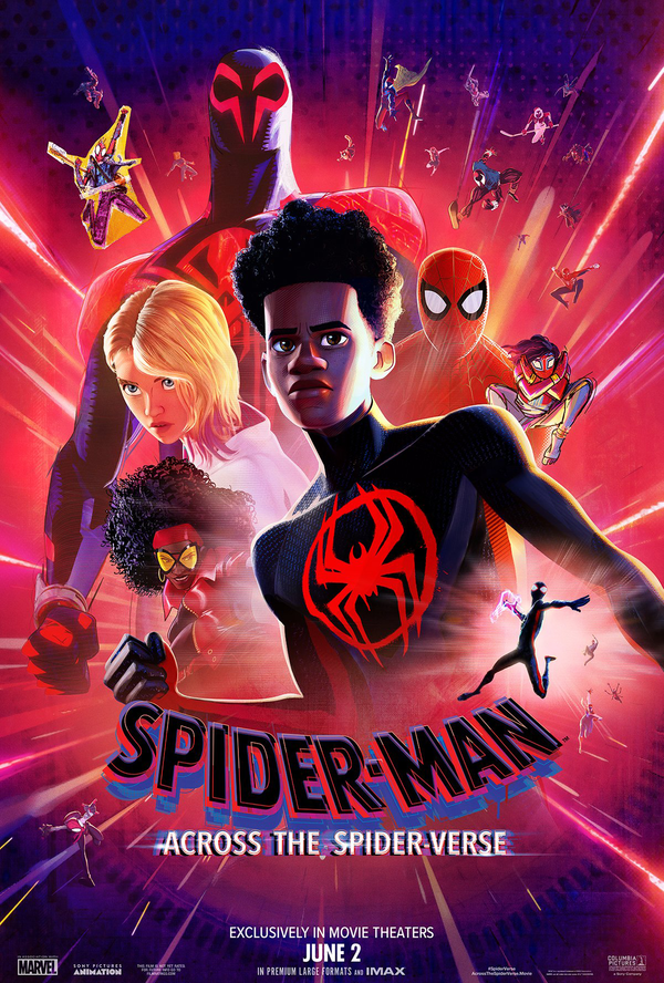 Shameik Moore signed Spider-Man Across The Spider-Verse Poster Image #4 (8x10, 11x17)