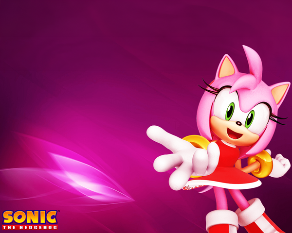 Cindy Robinson signed Sonic the Hedgehog Amy Rose Image #3 (8x10. 11x14) Pre-Order
