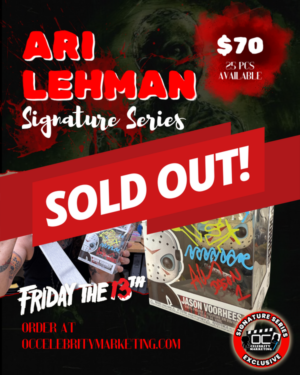 Ari Lehman Signature Series: Friday the 13th Jason Voorhees Funko Pop! #01 (#/25)