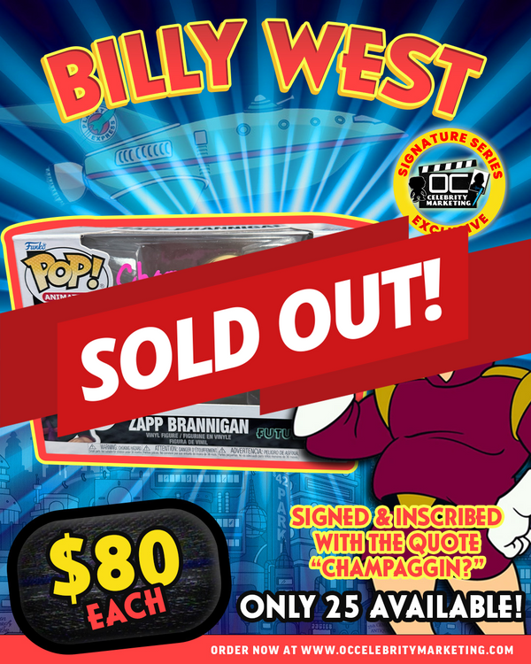 Billy West: Futurama Zapp Brannigan Funko Pop! #1759 (#/25)