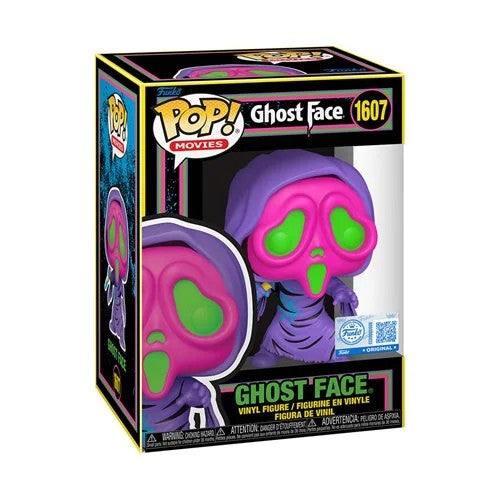 Jeff Brockton signed Blacklight Ghost Face Funko Pop! #1607 (Pre-Order)