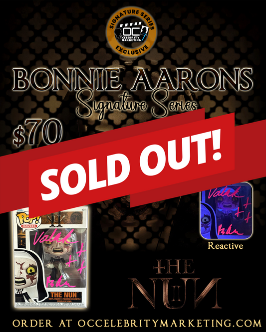 Bonnie Aarons Signature Series:  The Nun II The Nun Funko Pop! #1710 (#/10)