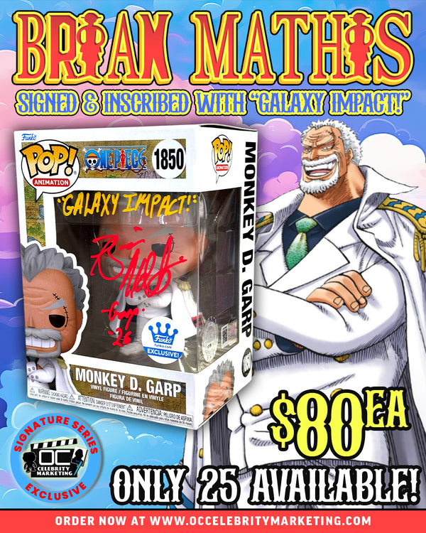 Brian Mathis: One Piece Monkey D. Garp Funko.com Exclusive Funko Pop! #1850 (#/10)