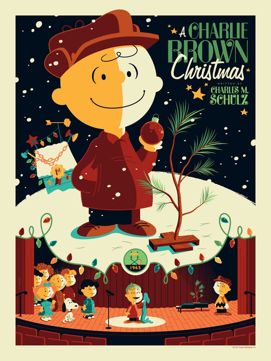 Jeremy Miller signed Peanuts A Charlie Brown Christmas Poster Image (8x10, 11x17) Pre-Order