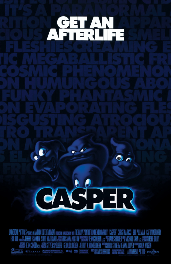 Joe Nipote signed Casper Movie Poster Image #1 (11x17) Pre-Order