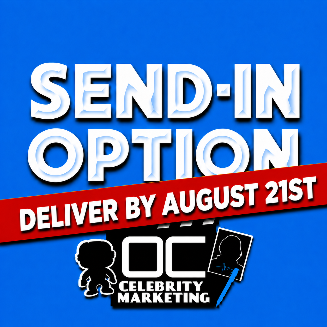Tim Curry Send In Option (Signing August 29th)