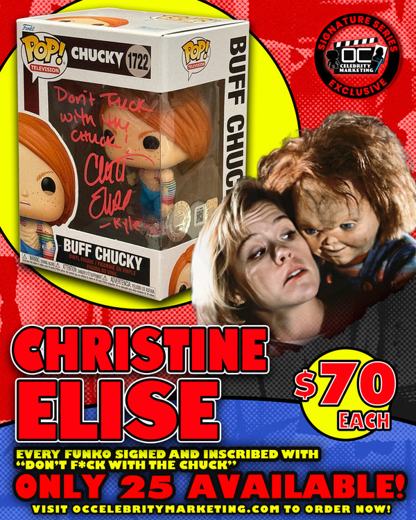 Christine Elise CHUCKY Buff Chucky Funko Pop! #1722 (#/25)