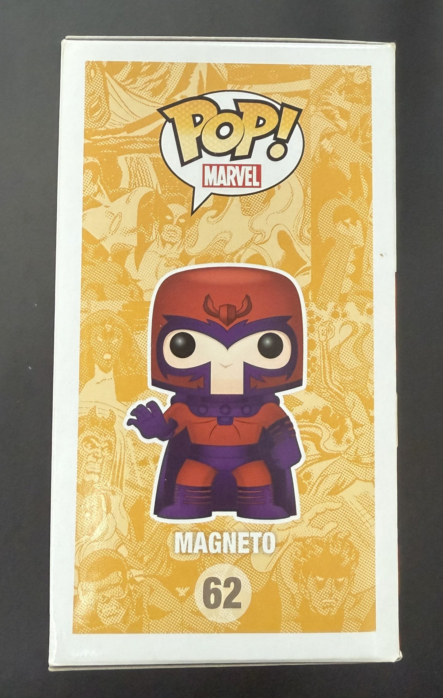 Ian McKellen signed Marvel X-Men Magneto Funko Pop! #62 (A)