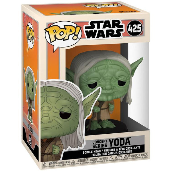 Deep Roy Signed STAR WARS Concept Series Yoda Funko Pop! #425 (Pre-Order)