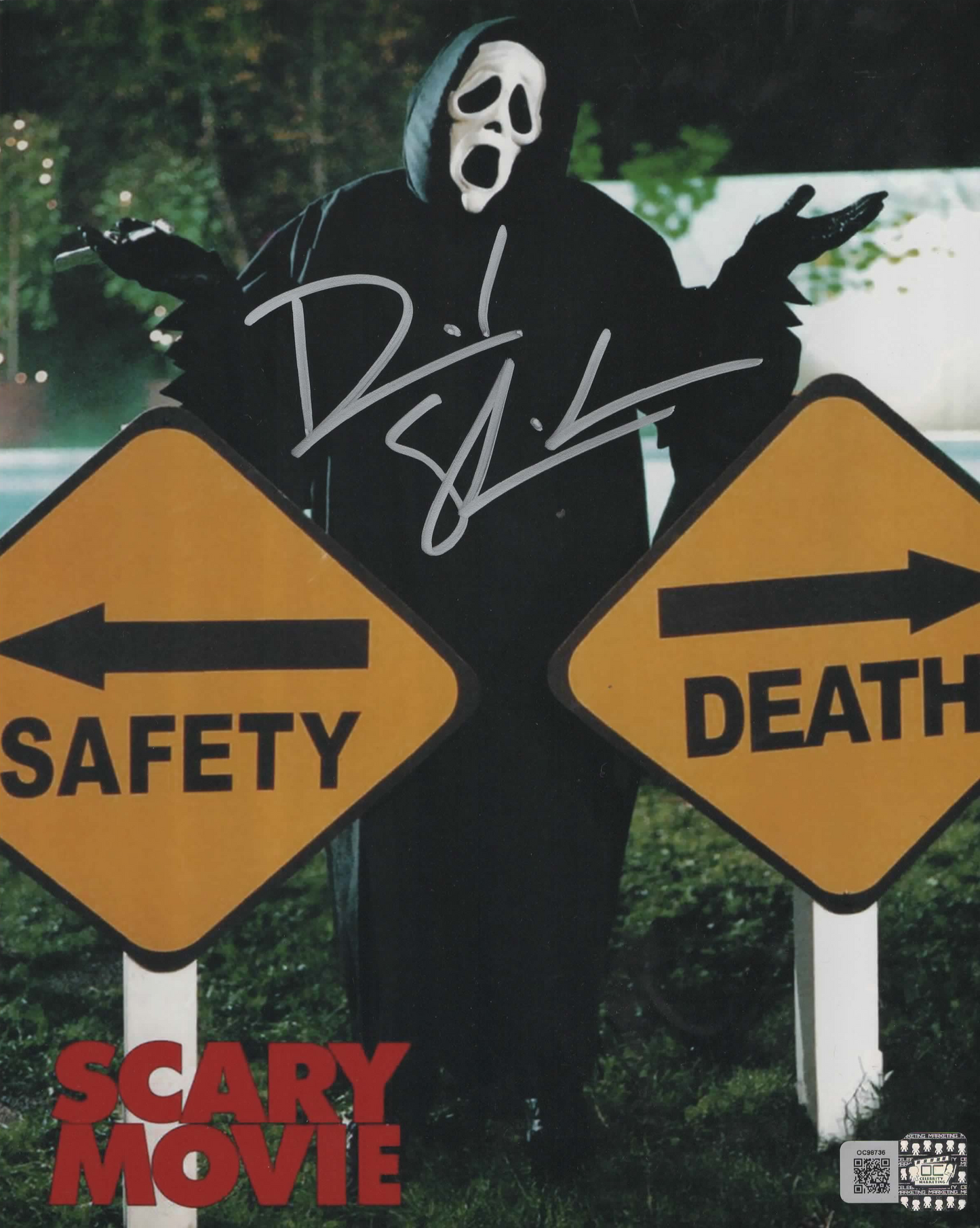 Dave Sheridan signed 8x10 Scary Movie photo