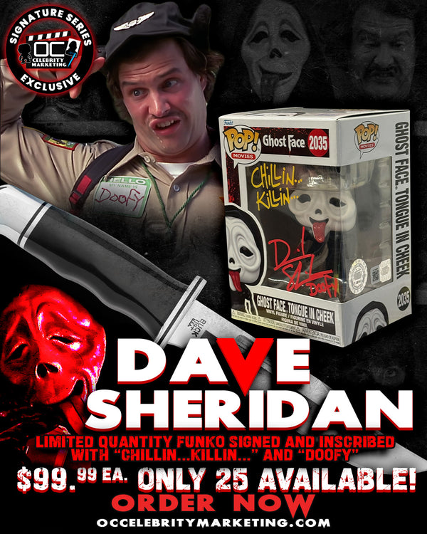 Dave Sheridan: Scary Movie Tongue in Cheek Ghost Face Funko Pop! #2035 (#/25)