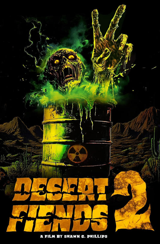 Brett Wagner signed Desert Fiends 2 Poster Image (8x10, 11x17) Pre-Order