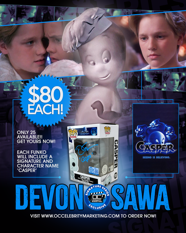 Devon Sawa: Funko Special Edition Casper Funko Pop! #1819 (#/25)