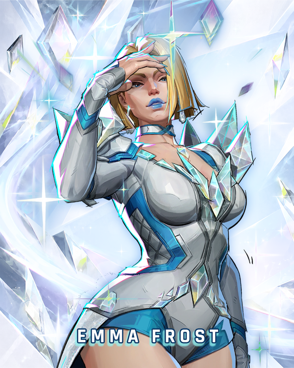 Laura Post Autograph Pre-Order – Emma Frost – Marvel Rivals – 8x10 or 11x14 Photo #2