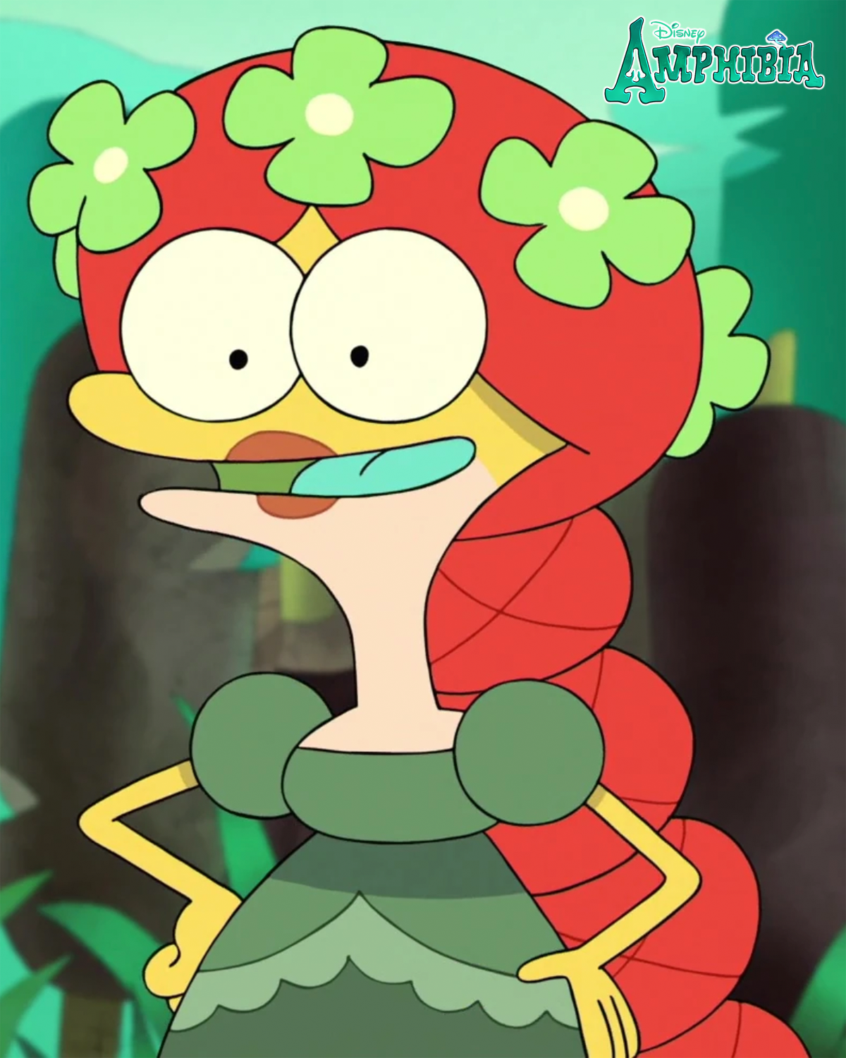 Kaitlyn Robrock Signed Amphibia Felicia Sundew Image (8x10 or 11x14) – Pre-Order