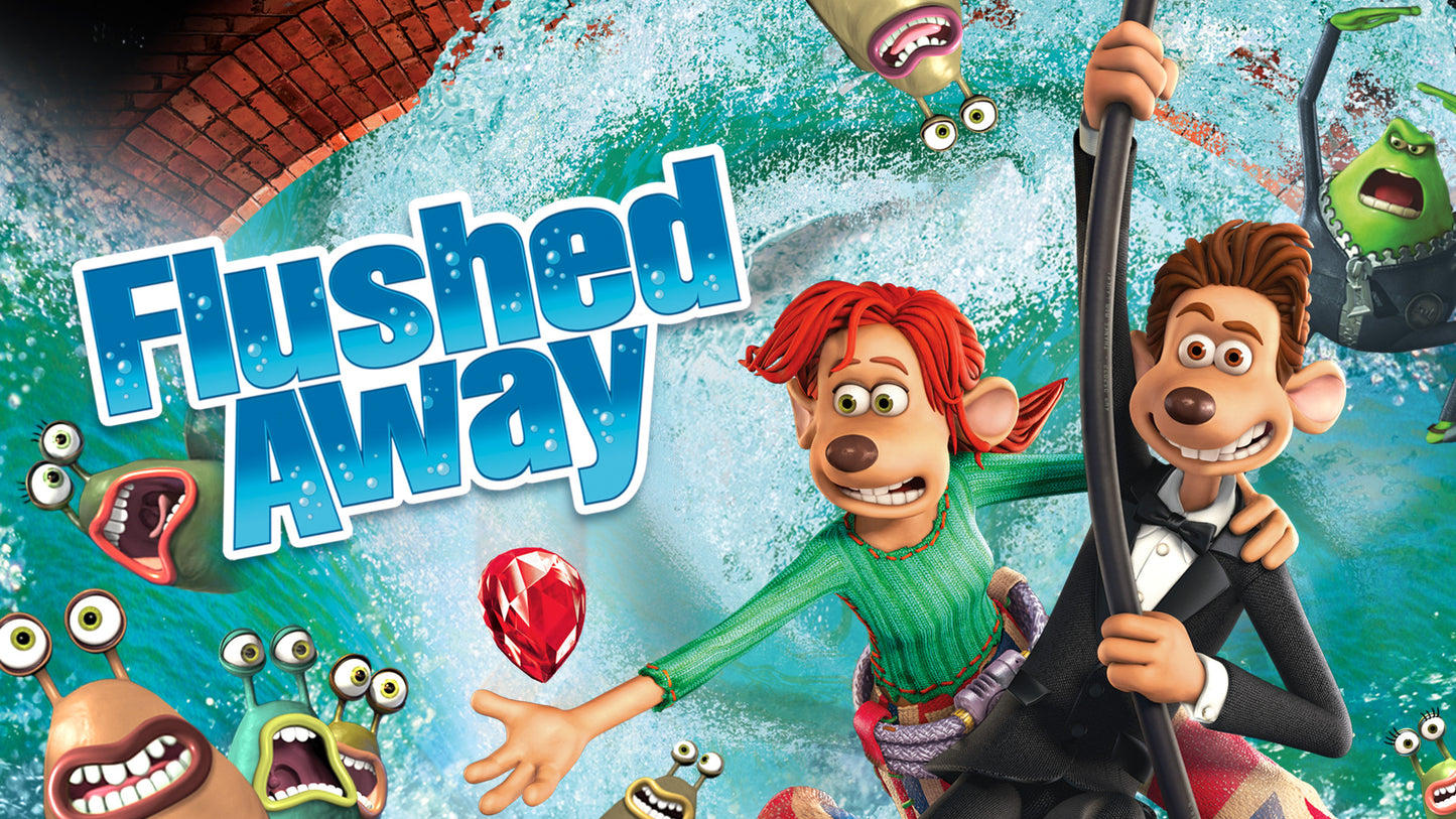 Ian McKellen signed Flushed Away Poster Image #2 (8x10, 11x17) Pre-Order