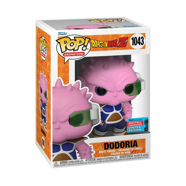 John Swasey signed Dragon Ball Z Dodoria Funko Exclusive 2021 NY Fall Convention Limited Edition Funko #1043