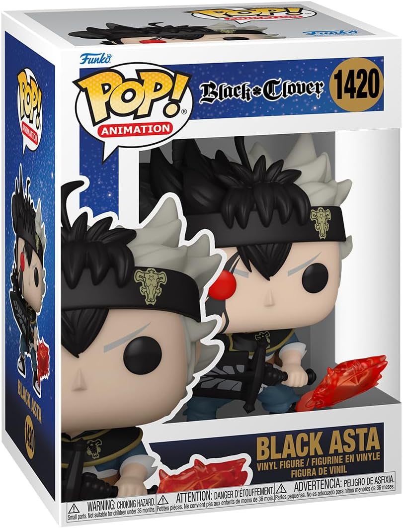 Dallas Reid signed Black Clover Black Asta Funko #1420 (Pre-Order)