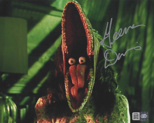 Geena Davis signed 8x10 Beetlejuice photo 1D