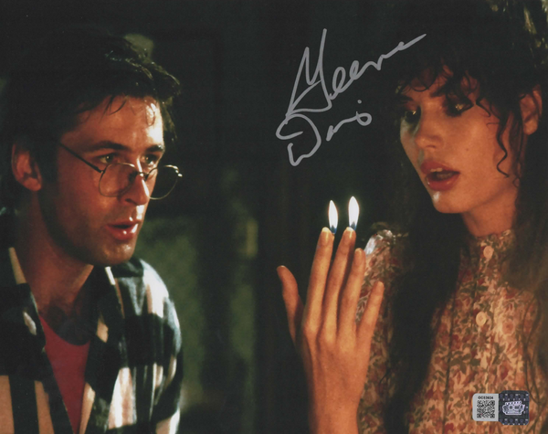Geena Davis signed 8x10 Beetlejuice photo 1B