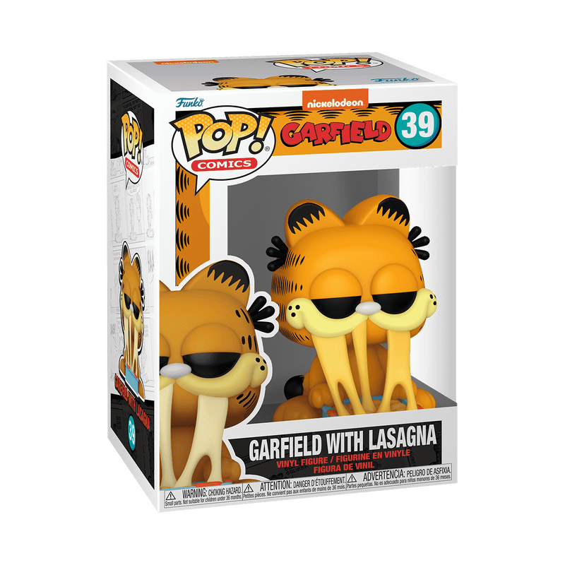 Frank Welker signed Nickelodeon Garfield with Lasagna Funko Pop! #39 Pre-Order