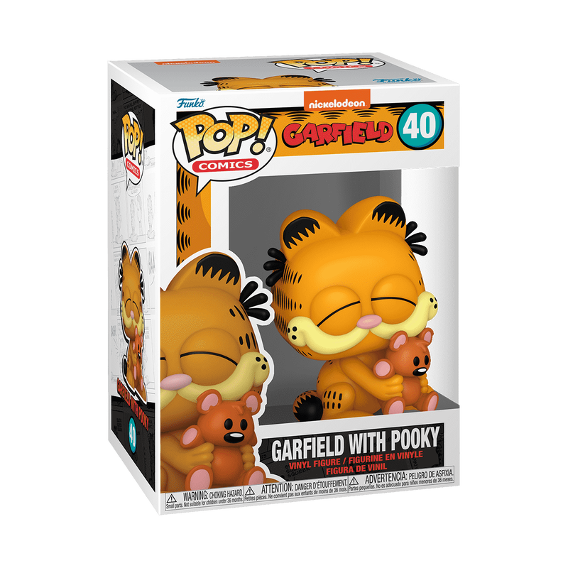 Frank Welker signed Nickelodeon Garfield with Pooky Funko Pop! #40 Pre-Order