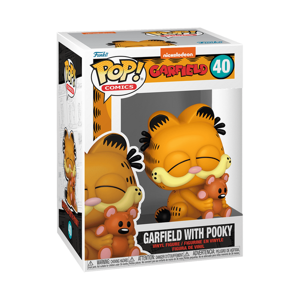 Frank Welker signed Nickelodeon Garfield with Pooky Funko Pop! #40 Pre-Order