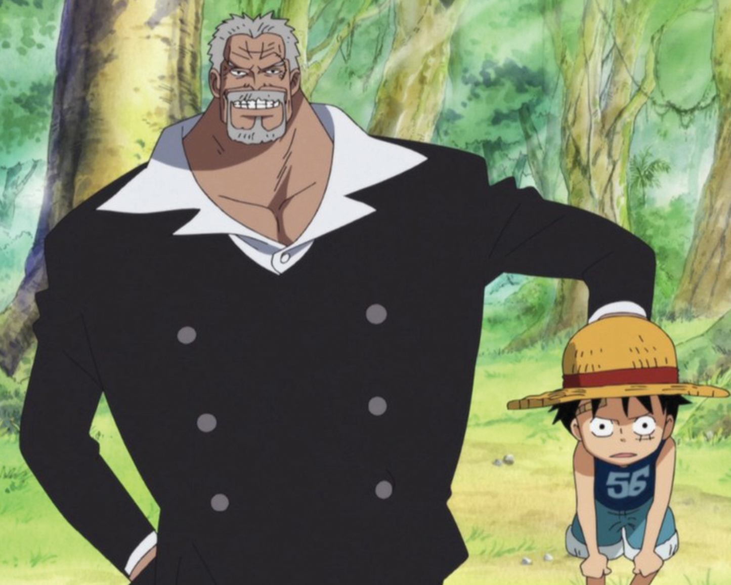 Brian Mathis signed One Piece Monkey D. Garp Image #1 (8x10) Pre-Order