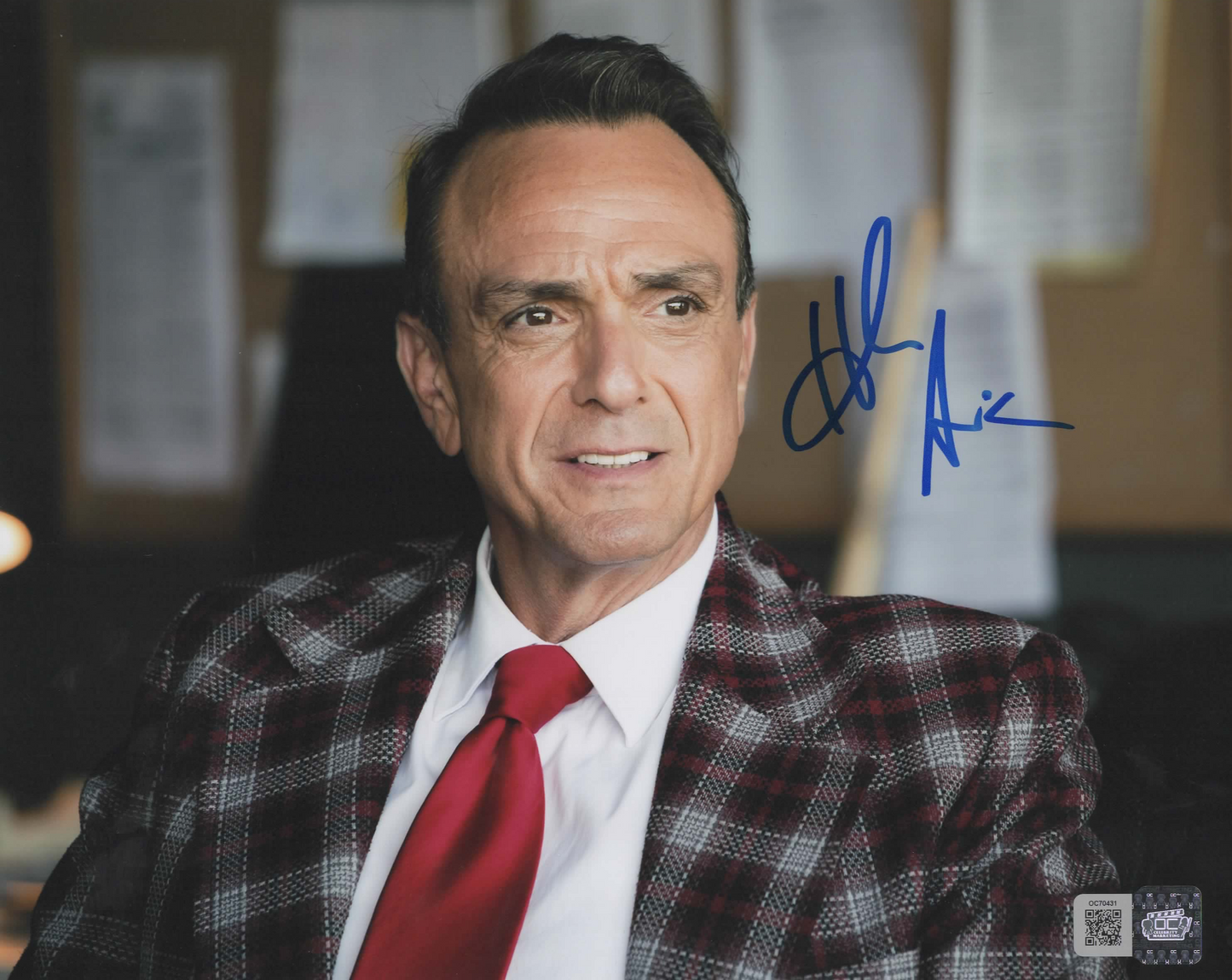 Hank Azaria signed 8x10 Brockmire photo