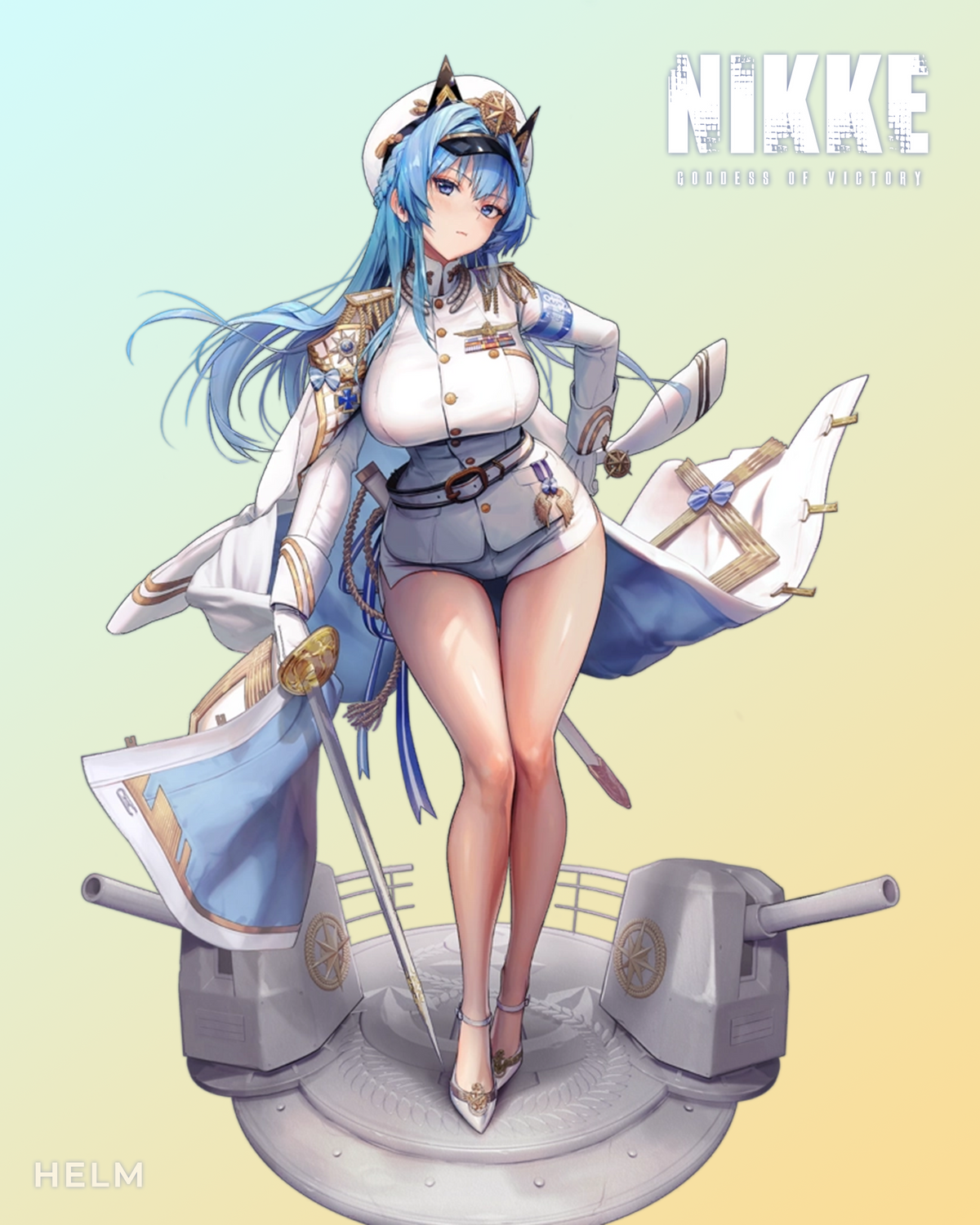 Kaitlyn Robrock Signed Goddess of Victory: NIKKE Helm Image (8x10 or 11x14) – Pre-Order