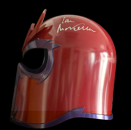Ian McKellen signed Marvel X-Men Magneto Helmet
