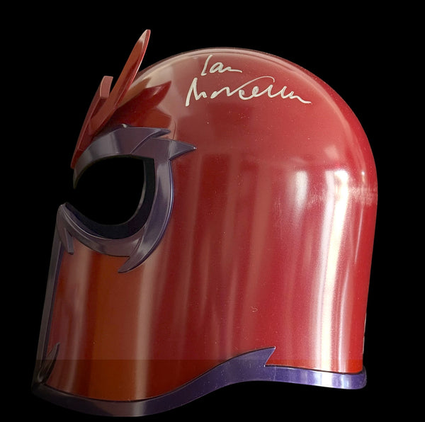 Ian McKellen signed Marvel X-Men Magneto Helmet